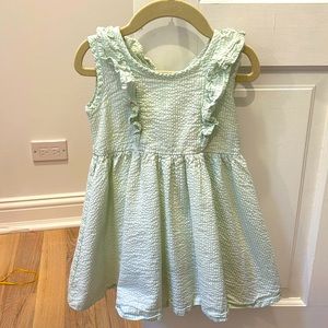 Seersucker Toddler Dress